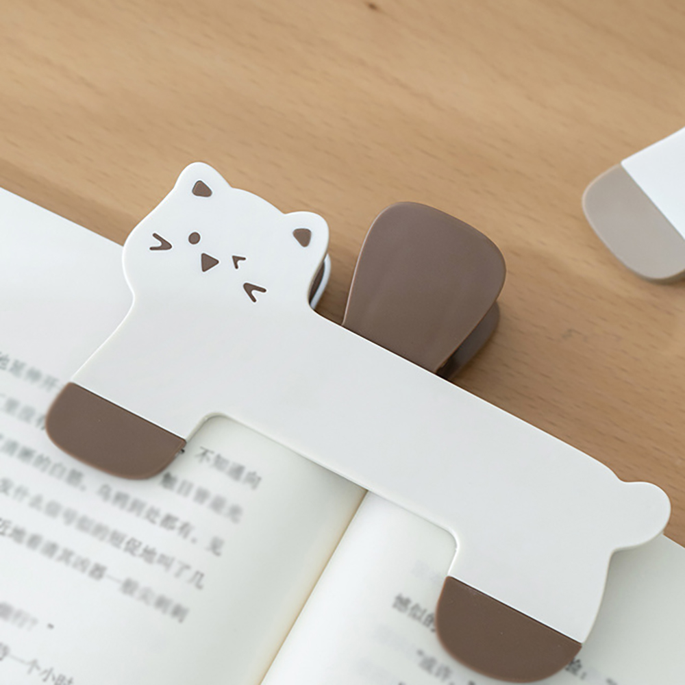 Stationery Books - حامل كتب على شكل قطة لطيفة،