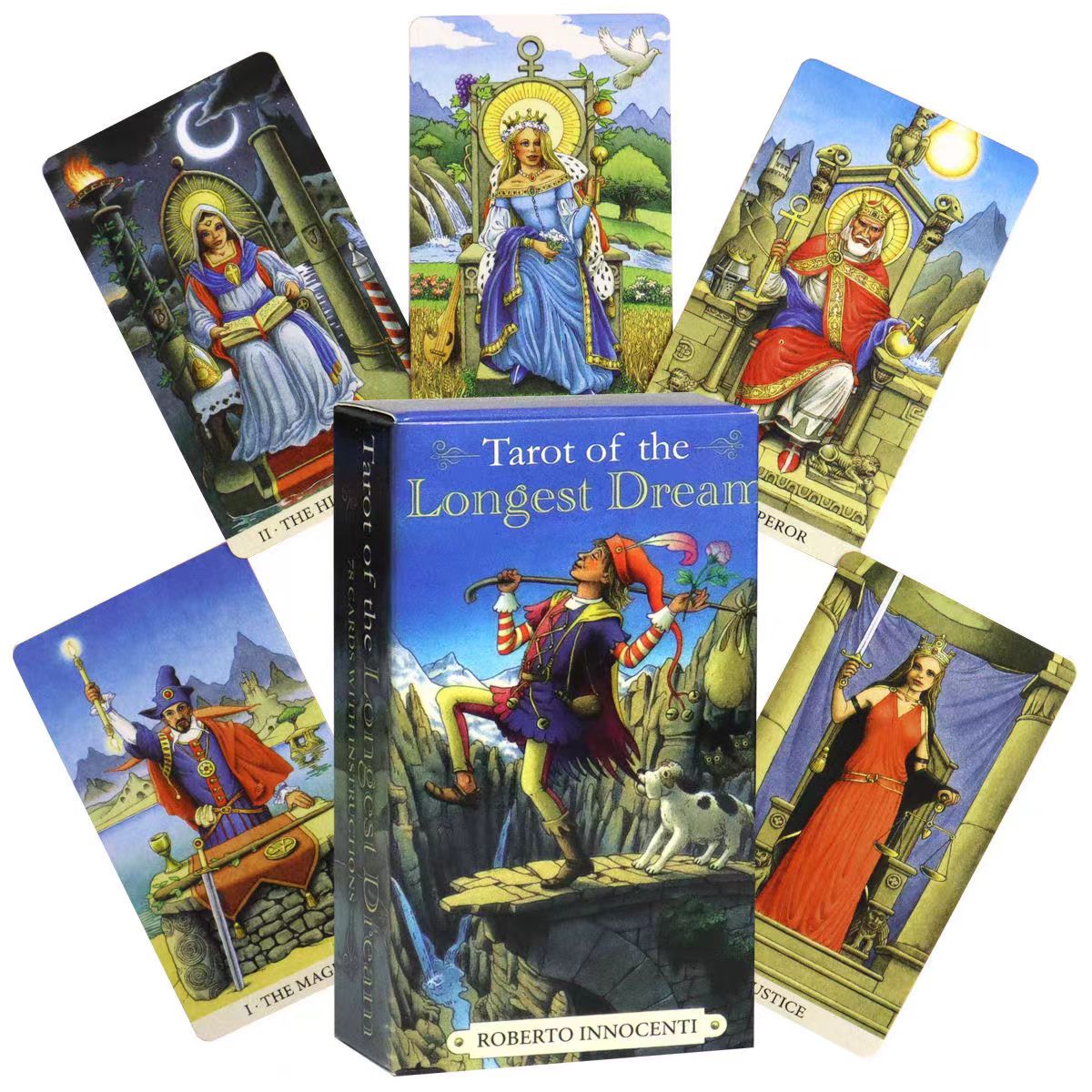 78 بطاقة حلم طويلة مع دليل إرش - مراجعة Tarot Deck With Guidebook وسعره