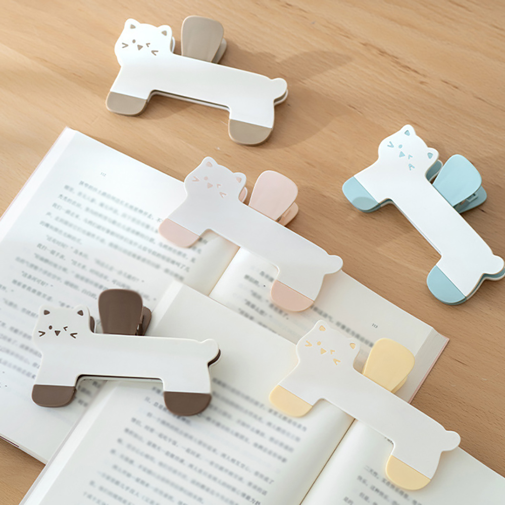 حامل كتب على شكل قطة لطيفة، حا - مراجعة Stationery Books وسعره