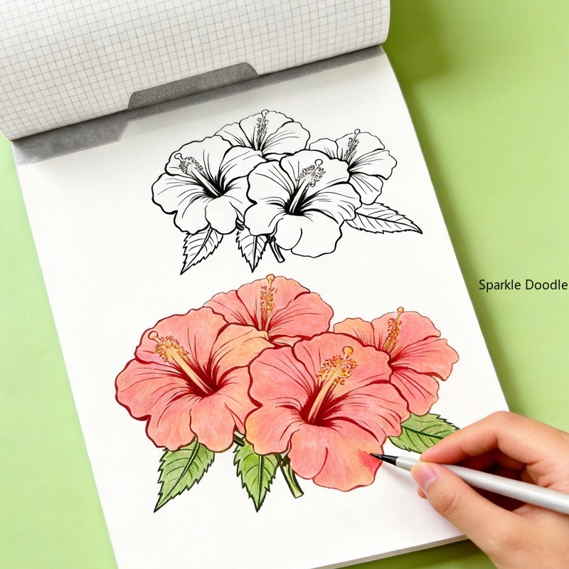 كتاب تلوين خطوط الزهور للكبار  - مراجعة Chinese Calligraphy Practice Book وسعره